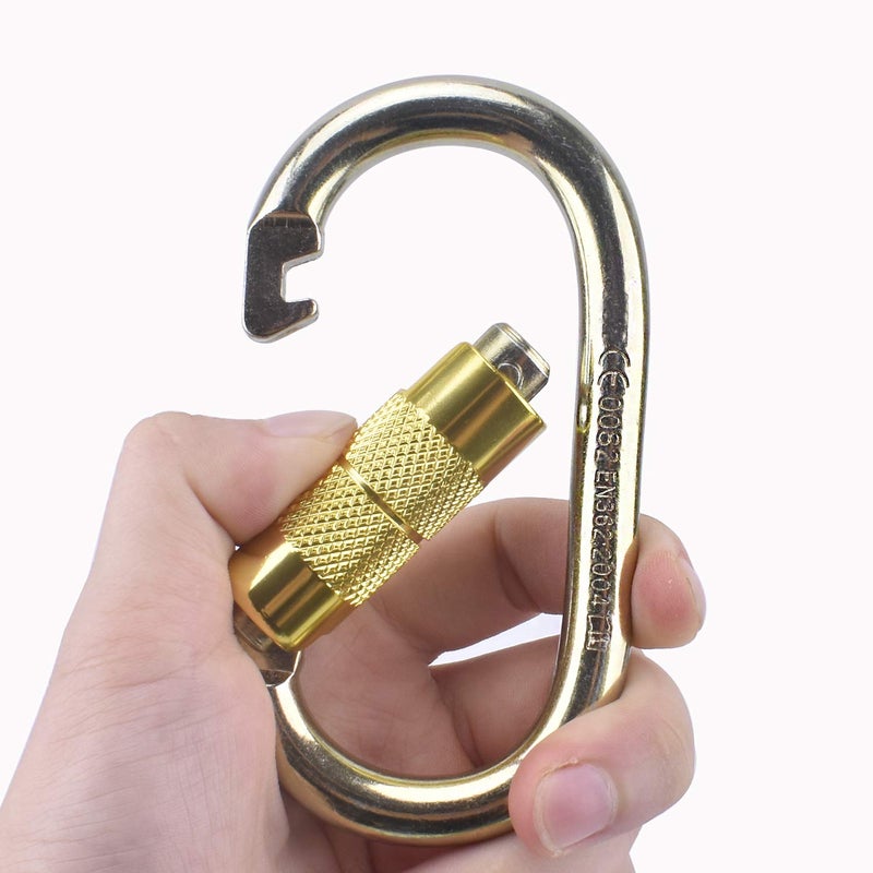 runner deer Aerial Hoop Hardware Rigging Kit - Carabiners,Swivel,Spanset Spinning Aerial Hoop Rigging,Multiple Aerial Equipment Hanging Needs (Double Points, 1) - Image 4